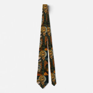 Wizard Runes Wonderland Fantasy Maureen Girard Tie