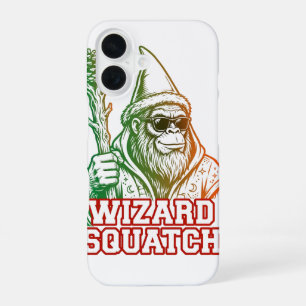 Wizard Squatch Funny Bigfoot iPhone Case
