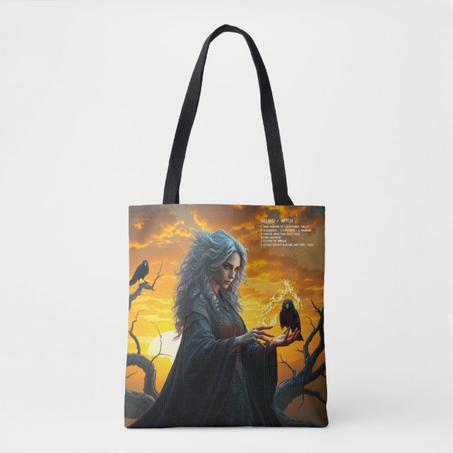 Wizard  tote bag (Front)