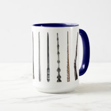 Wizard Wand Mug in Blue