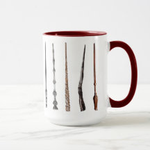 Wizard Wand Mug in Red