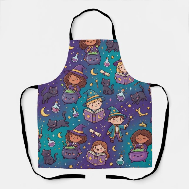 Wizard Witch Potion Apron (Front)