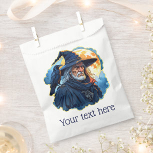 Wizard with a Raven - Halloween Fan Fun 1 Favour Bag