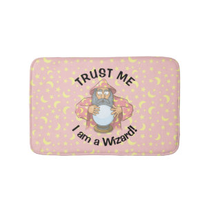 Wizard with Ball Bath Mat