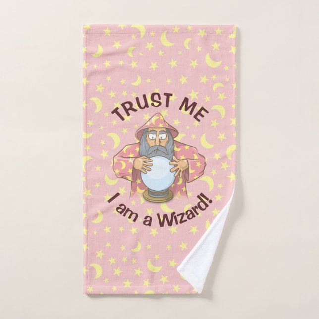 Wizard with Ball Bath Towel Set (Hand Towel)
