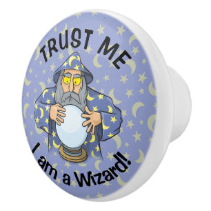 Wizard with Ball Ceramic Knob