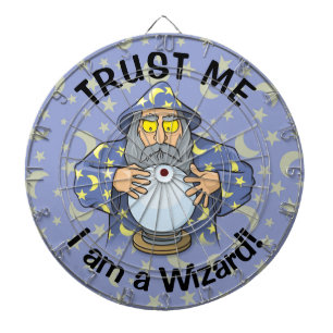 Wizard with Ball Dartboard
