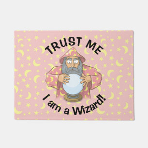 Wizard with Ball Doormat