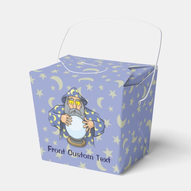 Wizard with Ball Favour Box (Front Side)