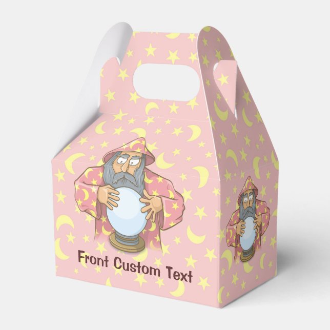 Wizard with Ball Favour Box (Front Side)
