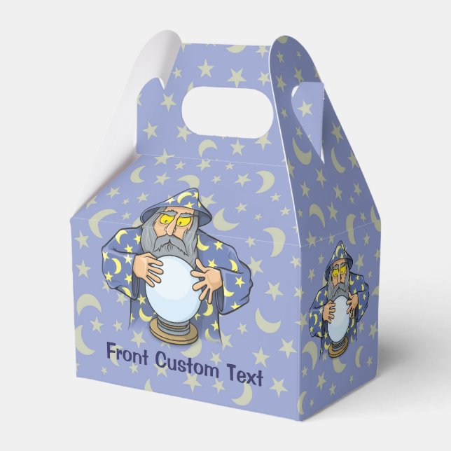 Wizard with Ball Favour Box (Front Side)