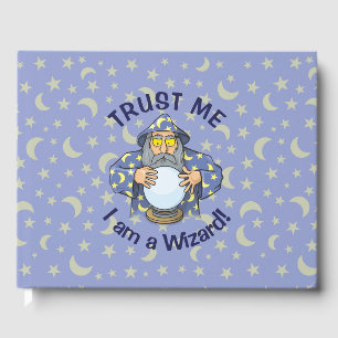 Wizard with Ball Guest Book
