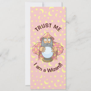 Wizard with Ball Invitation