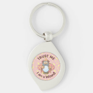 Wizard with Ball Key Ring