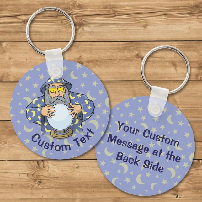 Wizard with Ball Keychain (Creator Uploaded)