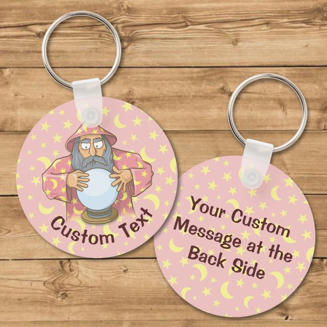 Wizard with Ball Keychain (Creator Uploaded)