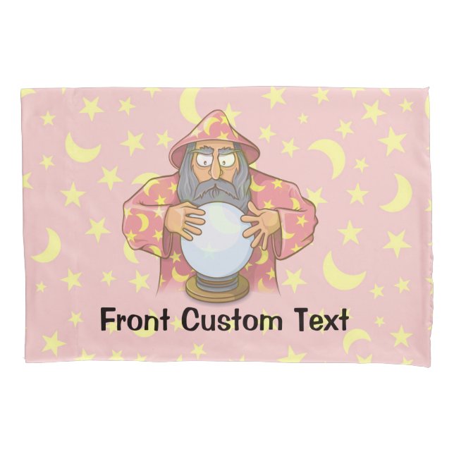 Wizard with Ball Pillowcase (Front)