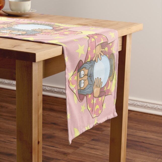 Wizard with Ball Short Table Runner (In Situ)