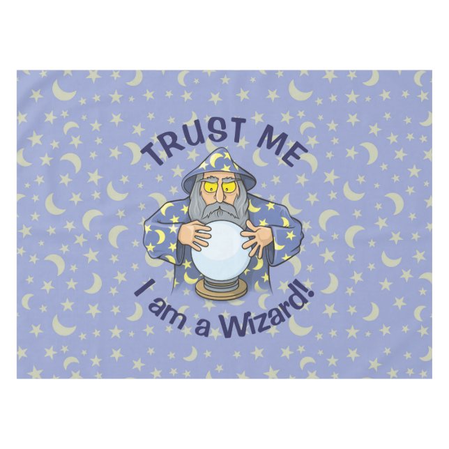 Wizard with Ball Tablecloth (Front (Horizontal))