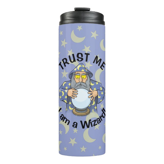Wizard with Ball Thermal Tumbler (Front)