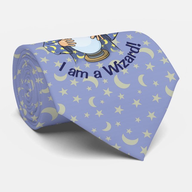 Wizard with Ball Tie (Rolled)