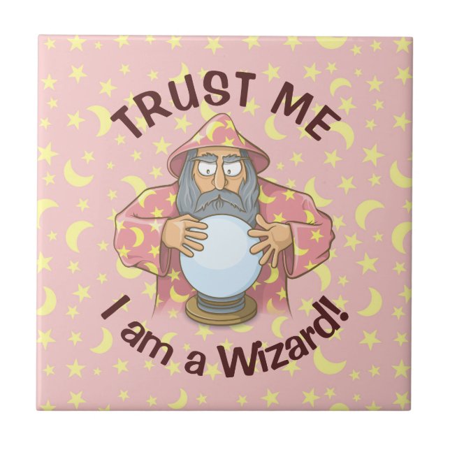 Wizard with Ball Tile (Front)