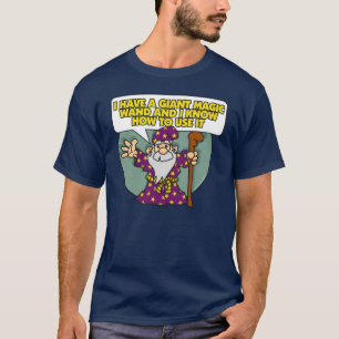 Wizard with Wand T-Shirt