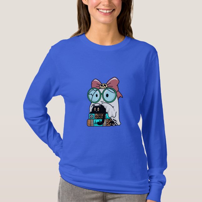 Wizard Women's Duck Tee Shirts Design. (Front)