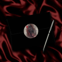 Wizardry | Shadowy Dark Witch Glowing Red Eyes