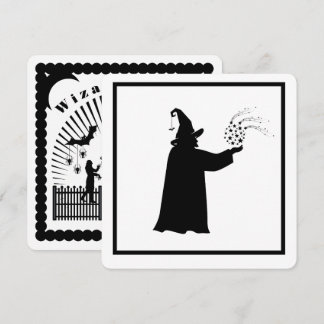 Wizard's Ball Halloween Party Invitation