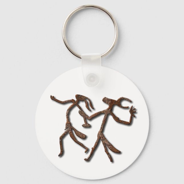 Wizards Dance-rust keychain (Front)