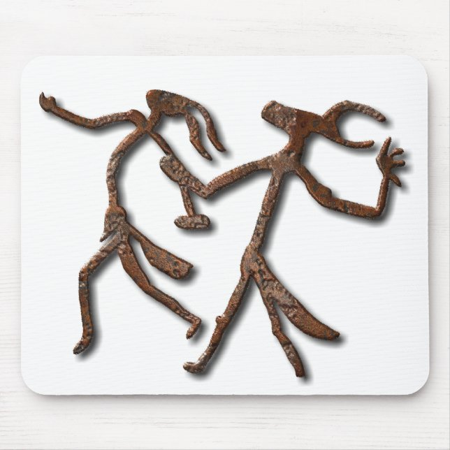 Wizards Dance-rust mousepad (Front)
