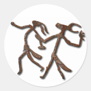 Wizards Dance-rust sticker