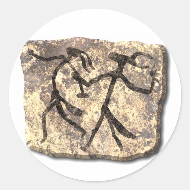 Wizards Dance stone sticker (Front)