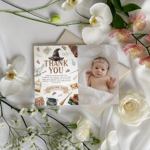 Wizards Photo Thank You Card