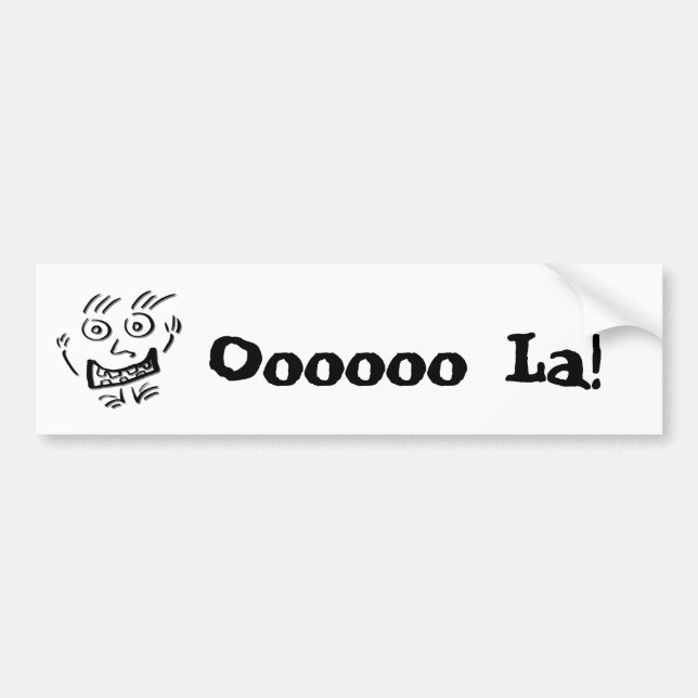 Wizzy Doodle Nut ds - Bumper Sticker (Front)