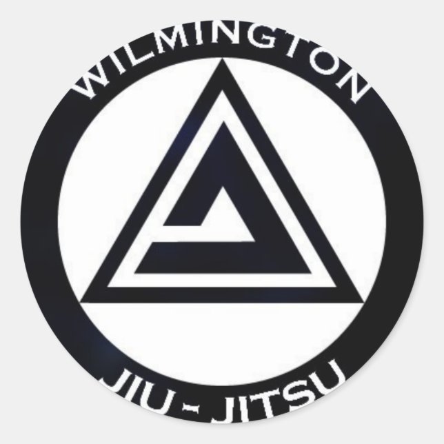 WJJ Black Bumper Sticker (Front)