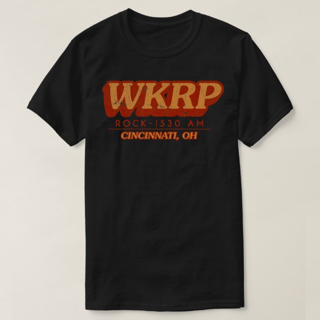 WKRP Cincinnati T-Shirt (Design Front)