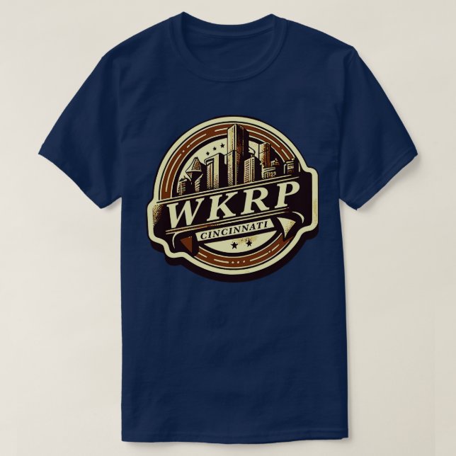 WKRP in Cincinnati T-Shirt (Design Front)