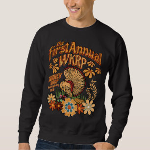 WKRP Turkey Drop 1978 funny Thanksgiving T-Shirt Sweatshirt