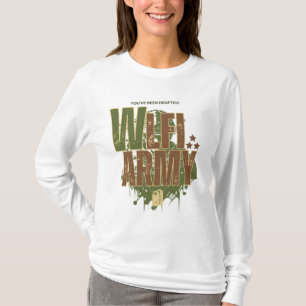 WLFI Army Camo Streetwear for Wealth Warriors T-Shirt