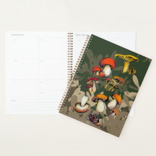 Wlld mushrooms planner