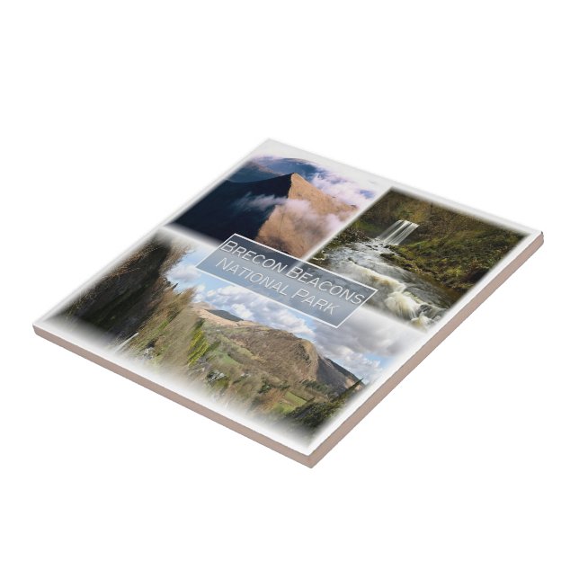 WLS005 BRECON BEACONS NATIONAL PARK, Wales, Ceramic Tile (Side)