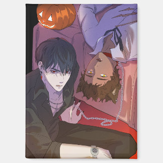 WLU Halloween Magnet