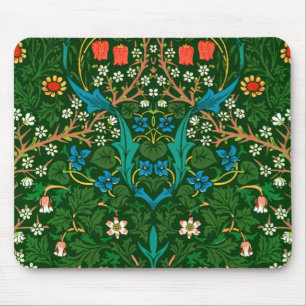 WM Morris Blackthorn Art Nouveau Pattern Mouse Pad
