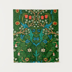 WM Morris Blackthorn Art Nouveau Pattern Tapestry