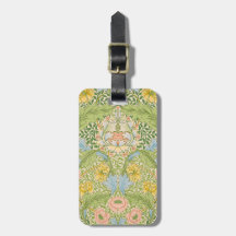 Wm Morris Myrtle Floral Art Nouveau Pastel