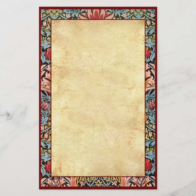 Wm Morris Snakeshead1876 Stationery (Front)