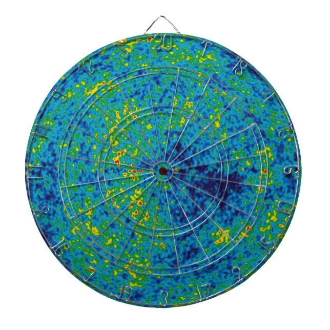 WMAP Microwave Anisotropy Probe Universe Map Dartboard (Front)