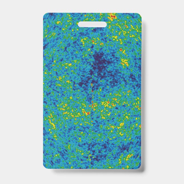 WMAP Microwave Anisotropy Probe Universe Map ID Badge (Front)